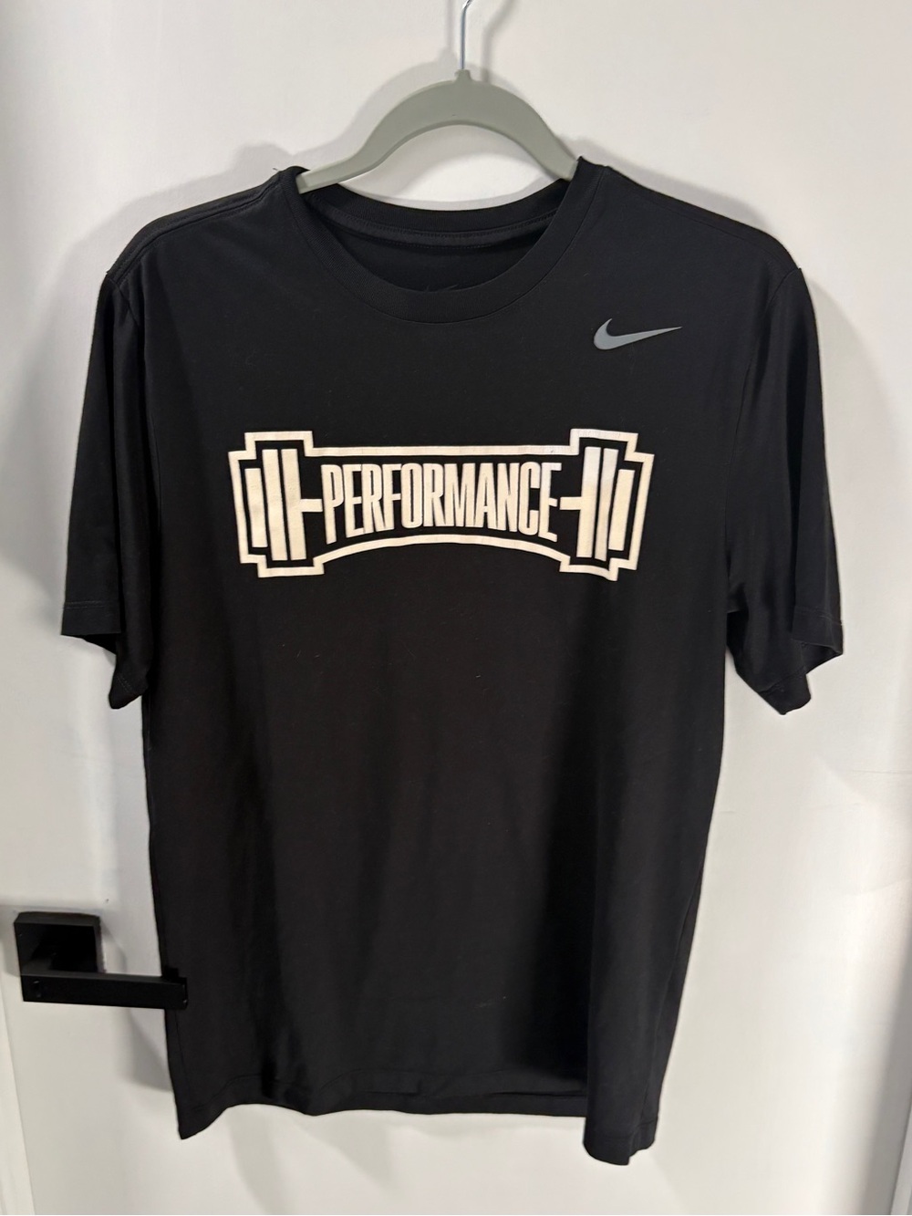 Nike Black Performance Graphic Short Sleeve Tee